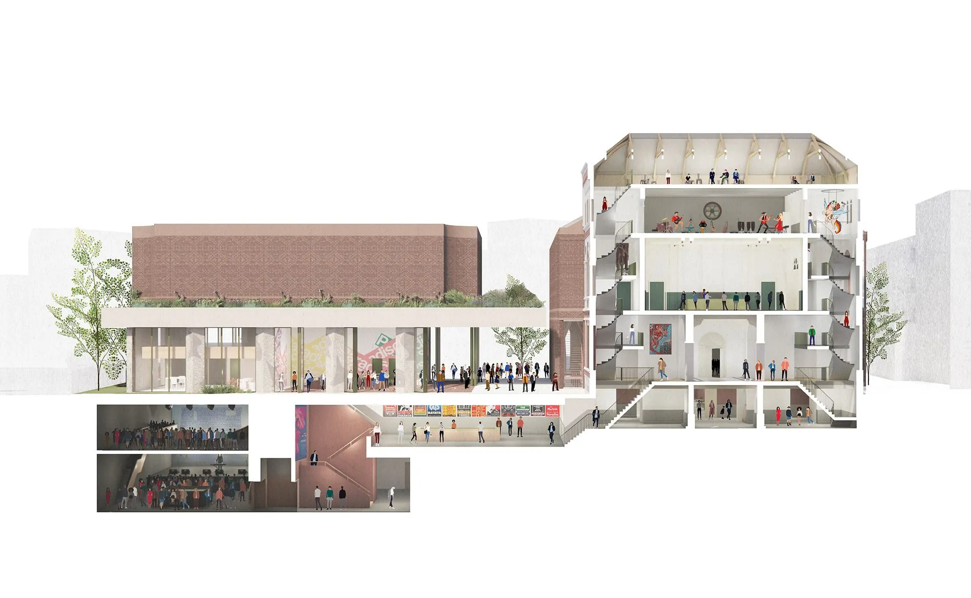 Doorsnede nieuwe plannen